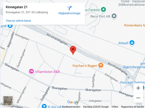 Karta över Hälsohuset